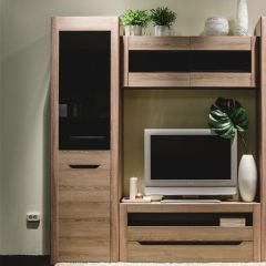 АФИНА А16 Шкаф МЦН Ясень Таормина в Агрызе - agryz.mebel24.online | фото 2