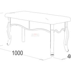 Банкетка 1000 Ольга-10 МДФ в Агрызе - agryz.mebel24.online | фото 2