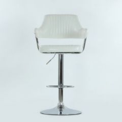Барный стул Barneo N-152 Cherokee белая в Агрызе - agryz.mebel24.online | фото 2