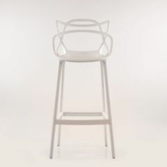 Барный стул Barneo N-235 Masters, белый, design Phillip Stark в Агрызе - agryz.mebel24.online | фото 3