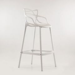 Барный стул Barneo N-235 Masters, белый, design Phillip Stark в Агрызе - agryz.mebel24.online | фото 5