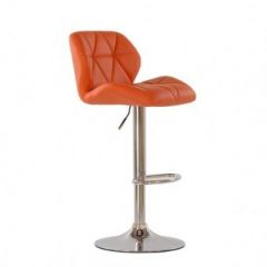 Барный стул Barneo N-85 Diamond оранжевый в Агрызе - agryz.mebel24.online | фото