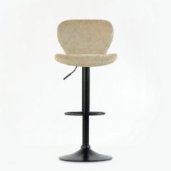 Барный стул Barneo N-86 Time / Black / VPU Beige Vintage PK970-1 в Агрызе - agryz.mebel24.online | фото 2