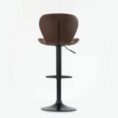 Барный стул Barneo N-86 Time / Black / VPU Brown Vintage коричневый винтаж PK970-18 в Агрызе - agryz.mebel24.online | фото 2
