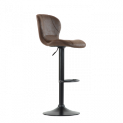 Барный стул Barneo N-86 Time / Black / VPU Brown Vintage коричневый винтаж PK970-18 в Агрызе - agryz.mebel24.online | фото
