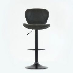 Барный стул Barneo N-86 Time / Black / VPU Dark Gray Vintage серый винтаж 970-11 в Агрызе - agryz.mebel24.online | фото 3