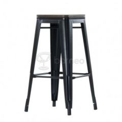 Барный табурет Barneo N-237 Tolix style Wood (цвет RAL) в Агрызе - agryz.mebel24.online | фото 1