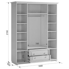 БЕЛЛА Шкаф 4-х створчатый в Агрызе - agryz.mebel24.online | фото 5