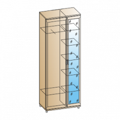Детская Мелисса композиция 9 (Гикори Джексон светлый) в Агрызе - agryz.mebel24.online | фото 2
