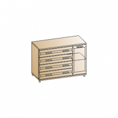 Детская Мелисса композиция 9 (Гикори Джексон светлый) в Агрызе - agryz.mebel24.online | фото 9