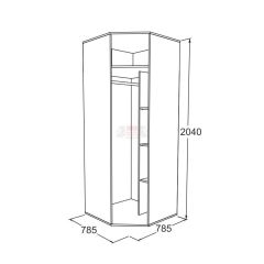 Детская Омега-18 (модульная) в Агрызе - agryz.mebel24.online | фото 14