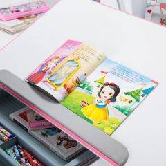 Парта-трансофрмер Amare Pink с выдвижным ящиком в Агрызе - agryz.mebel24.online | фото 6