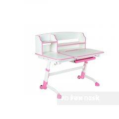 Парта-трансофрмер Amare II Pink с надстройкой в Агрызе - agryz.mebel24.online | фото 2