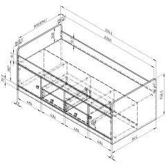 Детская ДЕЛЬТА Сильвер (модульная) в Агрызе - agryz.mebel24.online | фото 13