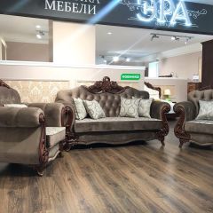 Диван Афина с раскладным механизмом (караваджо глянец) в Агрызе - agryz.mebel24.online | фото 4