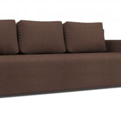 Диван Алиса 4 Bahama PEBBLE - Teos Dark Brown в Агрызе - agryz.mebel24.online | фото