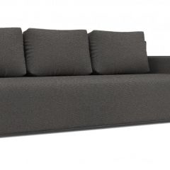 Диван Алиса 4 Bahama STEEL - Teos Dark Brown в Агрызе - agryz.mebel24.online | фото