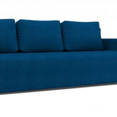 Диван Алиса 4 Shaggy DENIM - Teos Black в Агрызе - agryz.mebel24.online | фото
