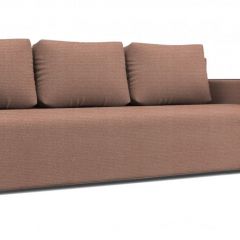 Диван Алиса 4 Shaggy DESERT - Teos Dark Brown в Агрызе - agryz.mebel24.online | фото