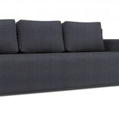 Диван Алиса 4 Shaggy GRAFIT - Teos Dark Brown в Агрызе - agryz.mebel24.online | фото