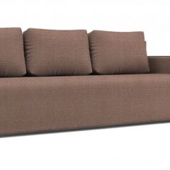 Диван Алиса 4 Shaggy MOCCA - Teos Black в Агрызе - agryz.mebel24.online | фото