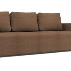 Диван Алиса 4 Shaggy SAND - Teos Dark Brown в Агрызе - agryz.mebel24.online | фото