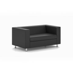 Диван двухместный Алекто Consul натуральная кожа в Агрызе - agryz.mebel24.online | фото 2