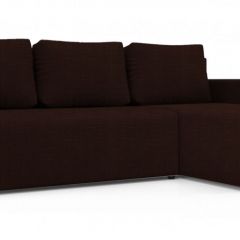 Диван угловой Алиса 3 Vital CHOCOLATE - Teos Dark Brown в Агрызе - agryz.mebel24.online | фото