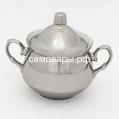 Электрический самовар на 3 литра из латуни никелированный формы "Желудь" в VIP наборе,  защитой от выкипания в Агрызе - agryz.mebel24.online | фото 5