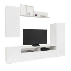Гостиная Аннели (Белый/Белый глянцевый) в Агрызе - agryz.mebel24.online | фото 3