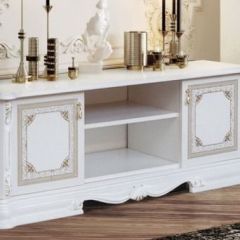 Гостиная Грация (комплект) белый/золото в Агрызе - agryz.mebel24.online | фото 2
