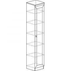Гостиная Инна 1 Денвер светлый в Агрызе - agryz.mebel24.online | фото 2