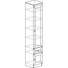 Гостиная Инна 1 Денвер светлый в Агрызе - agryz.mebel24.online | фото 4