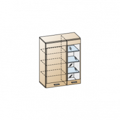 Гостиная Камелия Композиция 1 (Снежный ясень - серый) в Агрызе - agryz.mebel24.online | фото 9