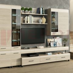 Гостиная Камелия Композиция 1 (Ясень Асахи) в Агрызе - agryz.mebel24.online | фото