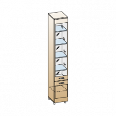 Гостиная Камелия Композиция 1 (Ясень Асахи) в Агрызе - agryz.mebel24.online | фото 3