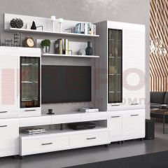 Гостиная Камелия Композиция 2 (Снежный ясень) в Агрызе - agryz.mebel24.online | фото