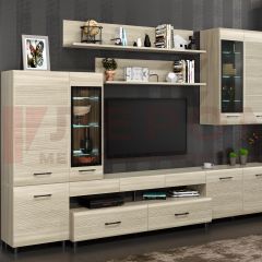Гостиная Камелия Композиция 4 (Ясень Асахи) в Агрызе - agryz.mebel24.online | фото