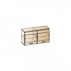 Гостиная Камелия Композиция 5 (Гикори Джексон темный) в Агрызе - agryz.mebel24.online | фото 7