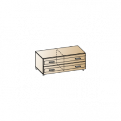 Гостиная Камелия Композиция 6 (Гикори Джексон темный) в Агрызе - agryz.mebel24.online | фото 6