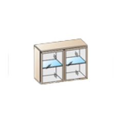 Гостиная Карина Композиция 1 (Гикори Джексон светлый) в Агрызе - agryz.mebel24.online | фото 2