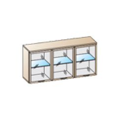Гостиная Карина Композиция 23 (Гикори Джексон светлый) в Агрызе - agryz.mebel24.online | фото 3