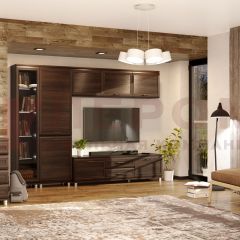 Гостиная Мелисса Композиция 10 (Акация Молдау) в Агрызе - agryz.mebel24.online | фото 1