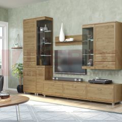 Гостиная Мелисса Композиция 11 (Гикори Джексон светлый) в Агрызе - agryz.mebel24.online | фото