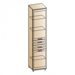 Гостиная Мелисса Композиция 12 (Гикори Джексон светлый) в Агрызе - agryz.mebel24.online | фото 2