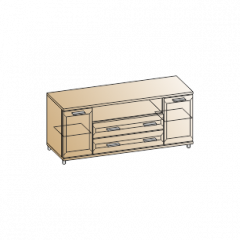 Гостиная Мелисса Композиция 12 (Гикори Джексон светлый) в Агрызе - agryz.mebel24.online | фото 6