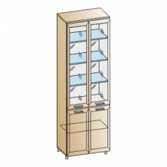 Гостиная Мелисса Композиция 3 (Гикори Джексон светлый) в Агрызе - agryz.mebel24.online | фото 7