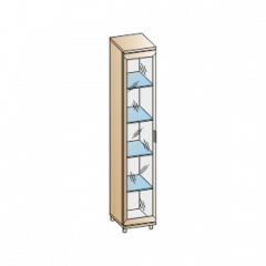 Гостиная Мелисса Композиция 6 (Гикори Джексон светлый) в Агрызе - agryz.mebel24.online | фото 4