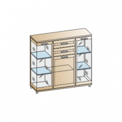 Гостиная Мелисса Композиция 7 (Акация Молдау) в Агрызе - agryz.mebel24.online | фото 9