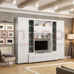 Гостиная Мелисса Композиция 9 (Снежный Ясень) в Агрызе - agryz.mebel24.online | фото